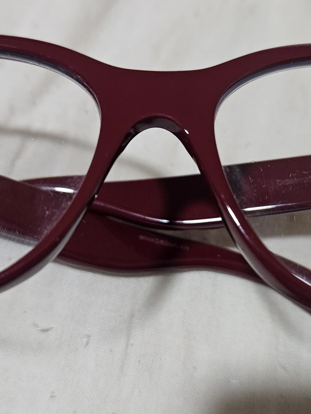 Gucci Women's Burgundy Cat-Eye Glasses